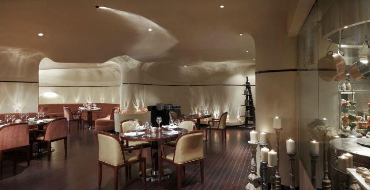Jaipur Marriott Hotel Extérieur photo The interior of the restaurant